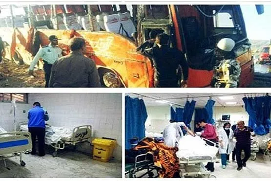 اعلام میزان دیه جان‌باختگان حادثه واژگونی اتوبوس
