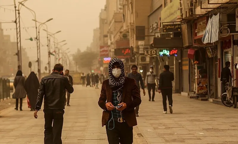 تداوم توفان گرد‌و‌خاک در شمال سیستان و بلوچستان