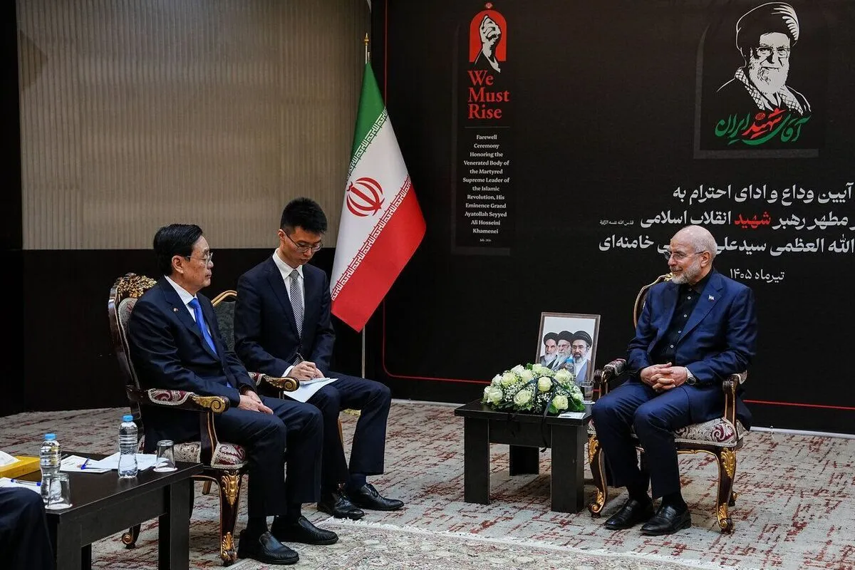 قالیباف: اجازه دخالت آمریکا در تنگه هرمز را نمی‌دهیم