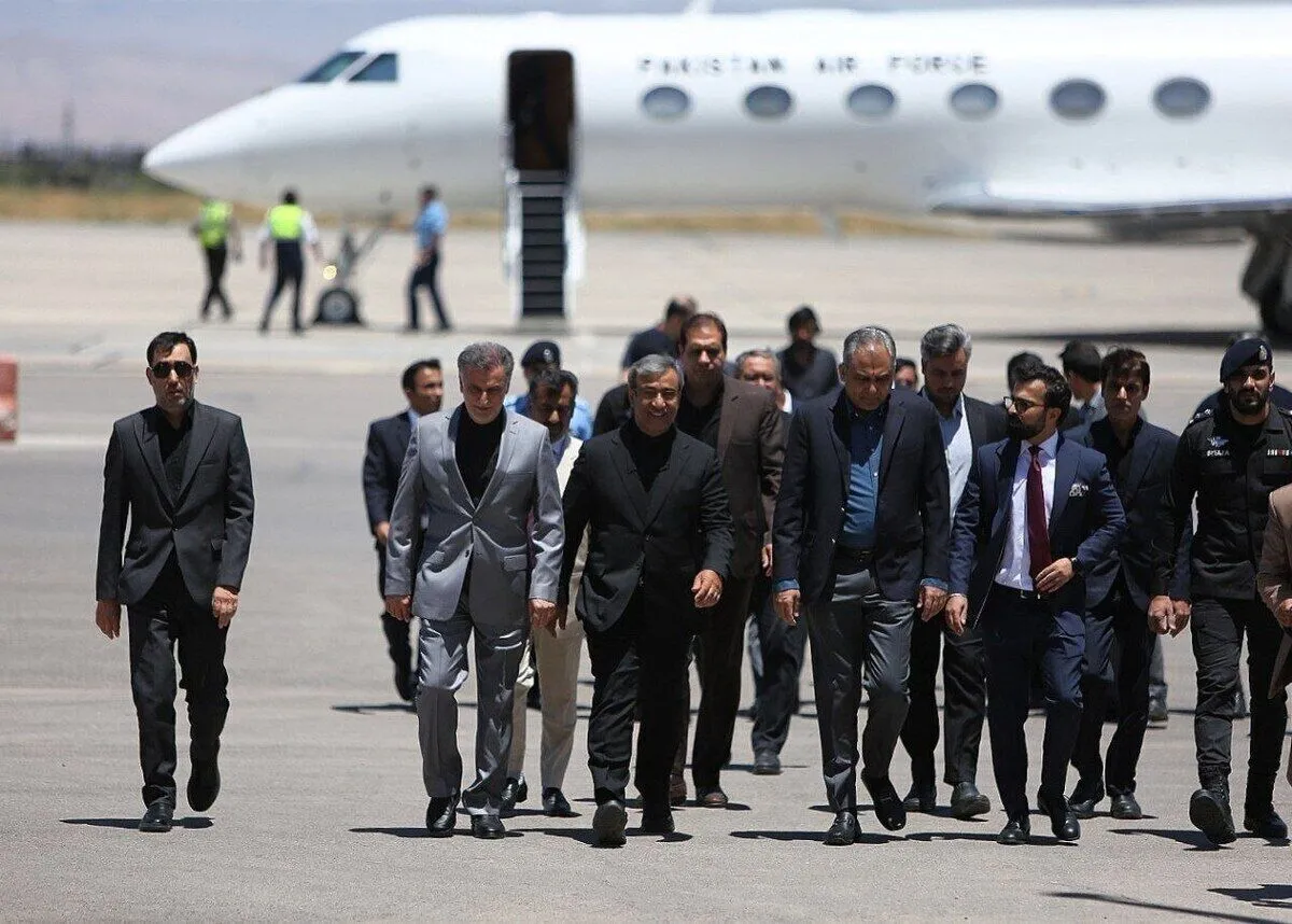 Pakistan’s interior minister arrives in Iran