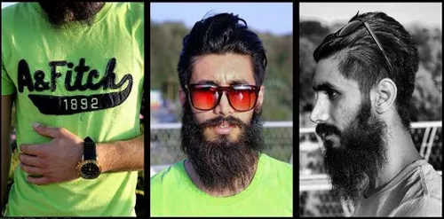 ریش‌های عجیبی که مُد شده‌اند +تصاویر