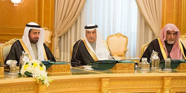 وزیر بازداشتی عربستان به جلسه کابینه رفت