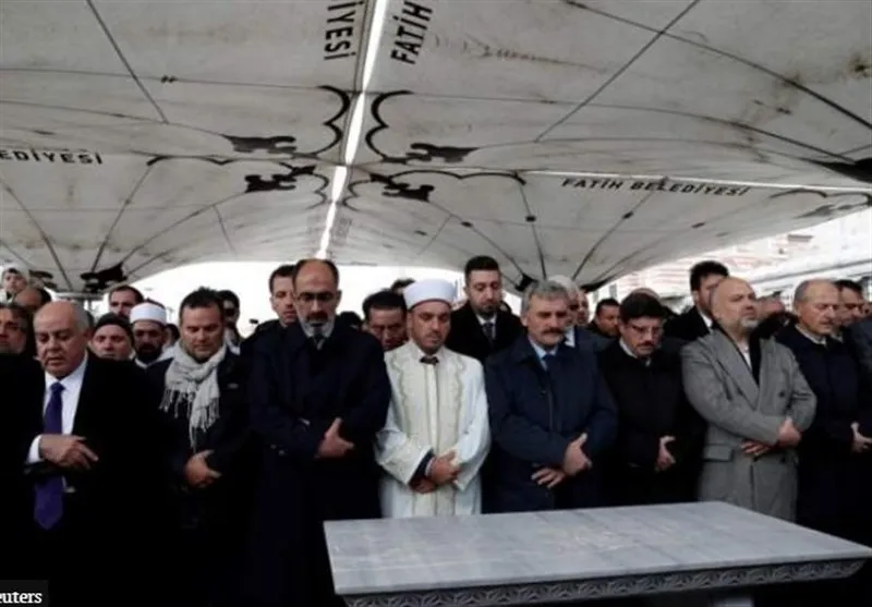 نماز میت غیابی برای خاشقجی در استانبول
