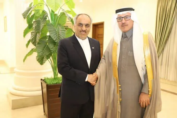 حضور سفیر عربستان در جشن نوروزی سفارت ایران