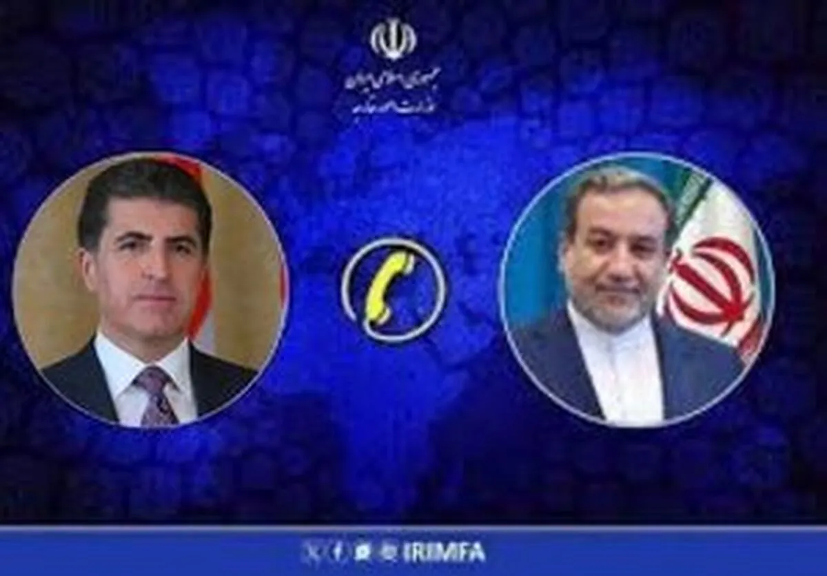 توصیه مهم عراقچی به بارزانی/ تاکید بر تفاهم‌نامه امنیتی