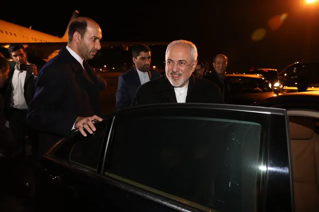 ظریف وارد بروکسل شد