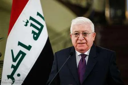 رییس جمهور عراق حملات تروریستی در تهران را محکوم کرد