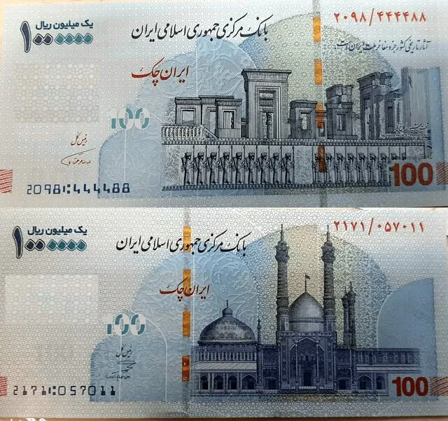 تصاویر و ویژگی های امنیتی ۱۰۰ هزار تومانی جدید