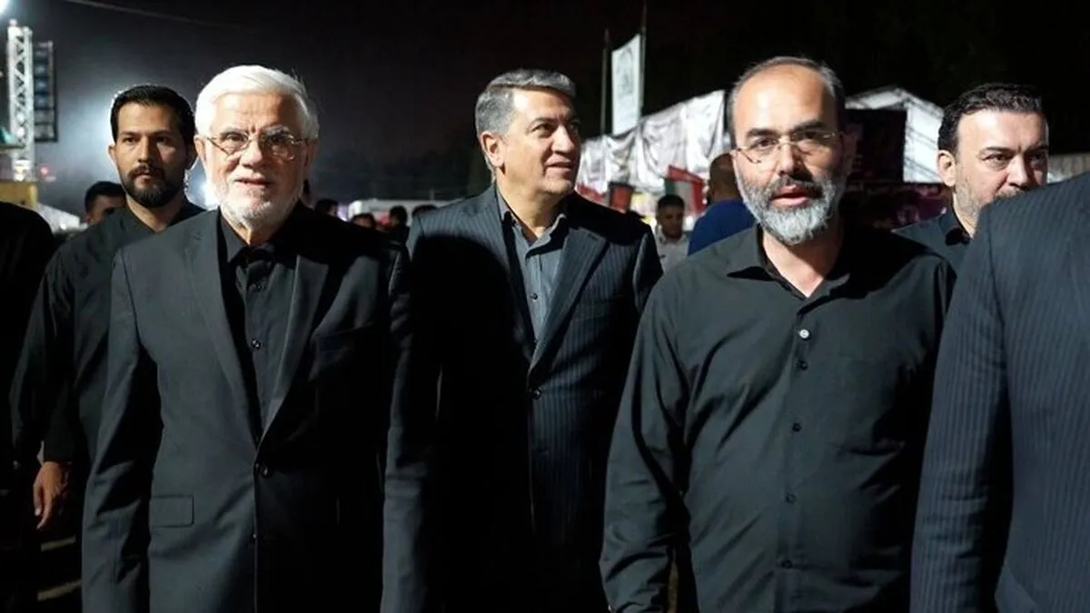 بازدید میدانی عارف از محل اسکان زائران / آخرین وضعیت خدمات‌رسانی بررسی شد