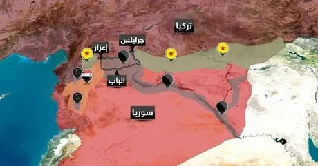 مرز سوریه با ترکیه به طور کامل از وجود داعش پاکسازی شد