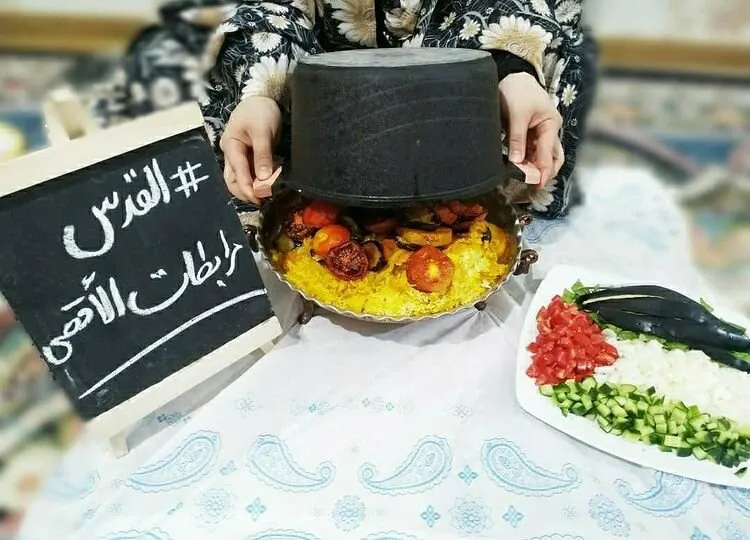 اقدام زنان بسیجی برای نابودی اسراییل با قابلمه غذا + فیلم