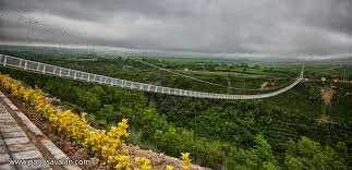 افزایش ۳برابری گردشگران در پل معلق مشگین شهر