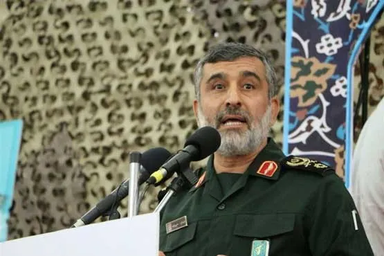 پاسخ جالب سردار حاجی زاده به سوالی درباره انتقام خونِ شهید سلیمانی + فیلم