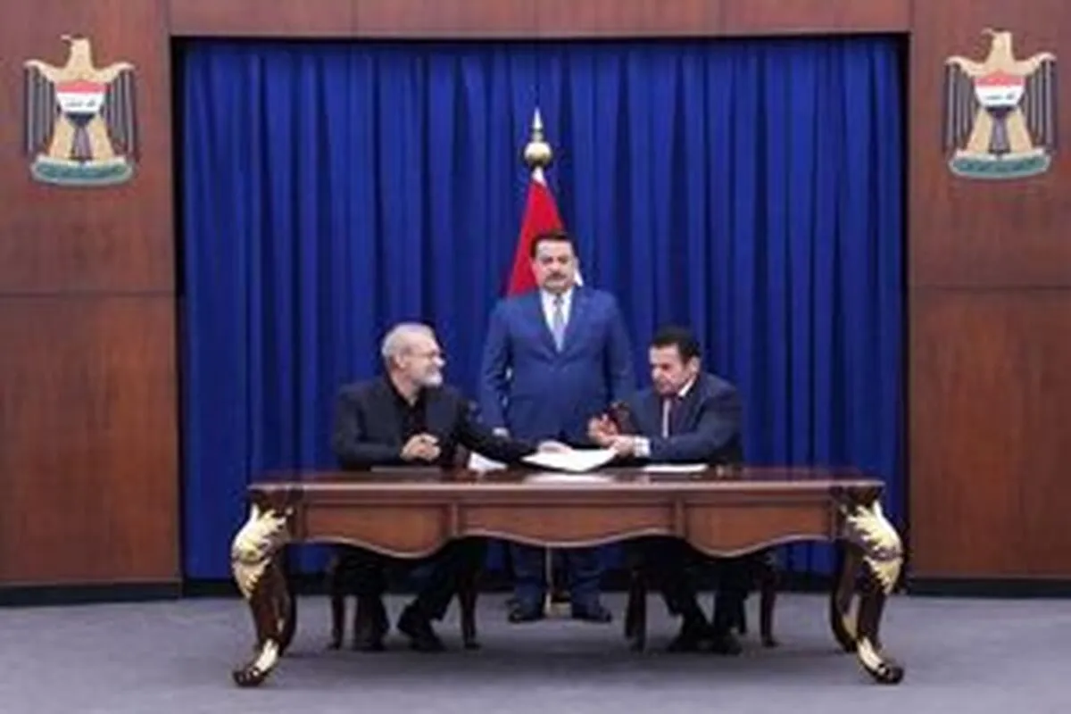 تفاهم مشترک ایران و عراق امضاء شد
