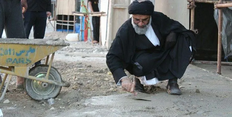 تصویری متفاوت از یک امام جمعه +عکس