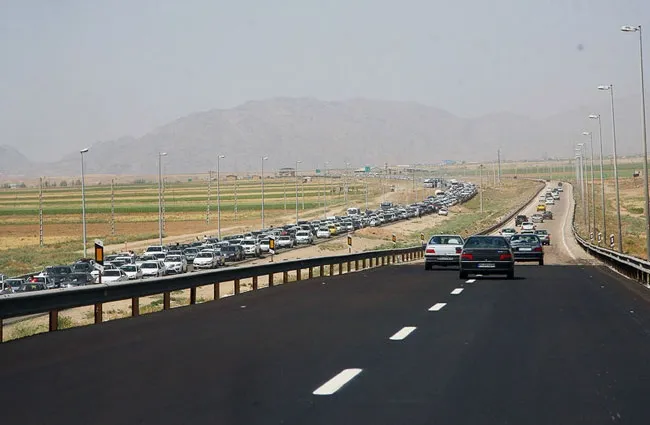 جاده فیروزکوه باز شد