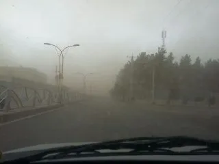خیزش گرد و خاک در تهران و ۷استان کشور