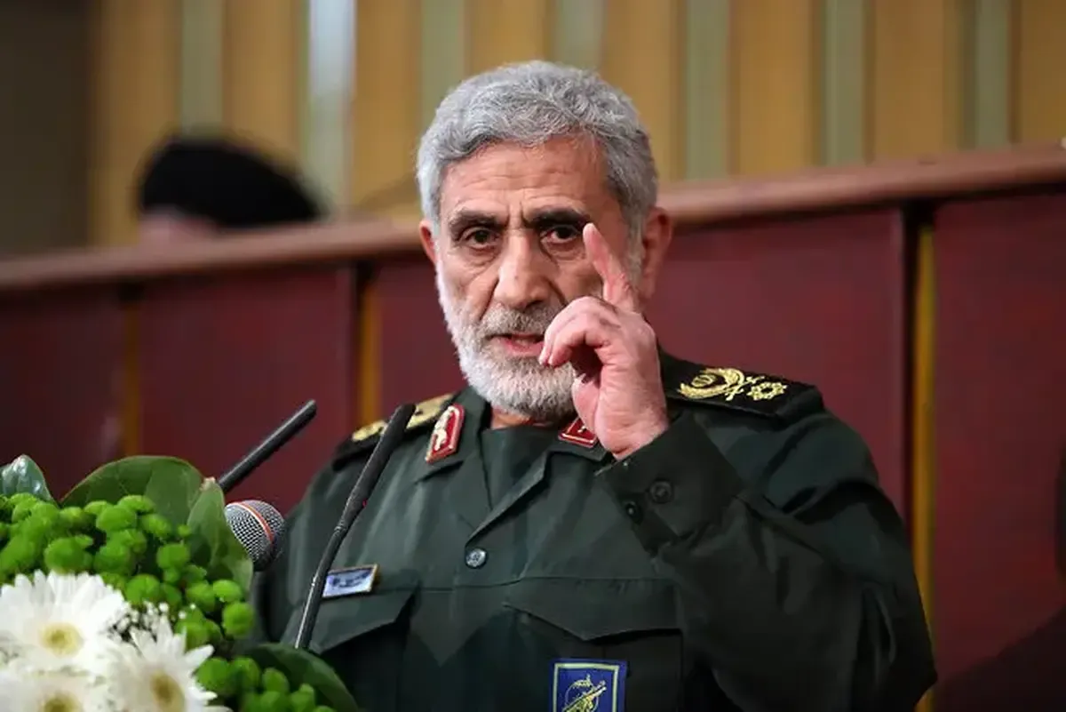 پیام تند سردار قاآنی خطاب به نتانیاهو