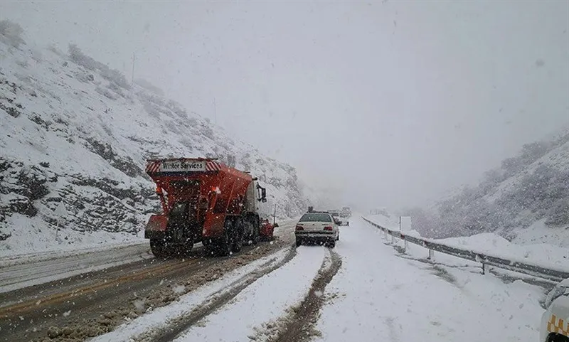 برف و باران در ۱۹استان کشور