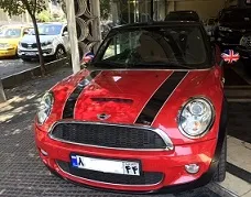 خودروی مینی ماینر قرمز زیبا در تهران+عکس
