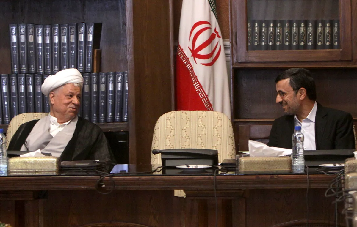 حضوراحمدی نژاد در جلسه مجمع