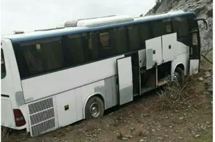 چهار فوتی و مصدوم در حادثه تصادف اتوبوس