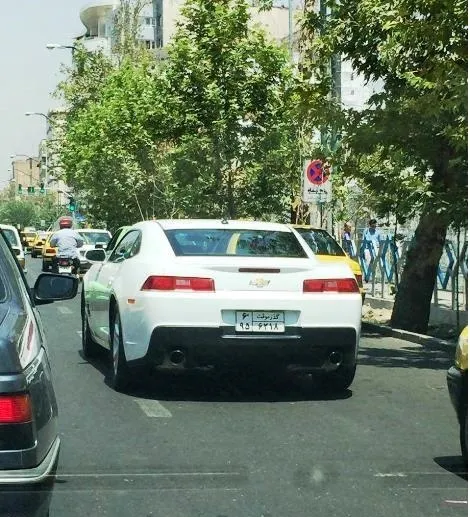 خودرو آمریکایی در تهران+ عکس