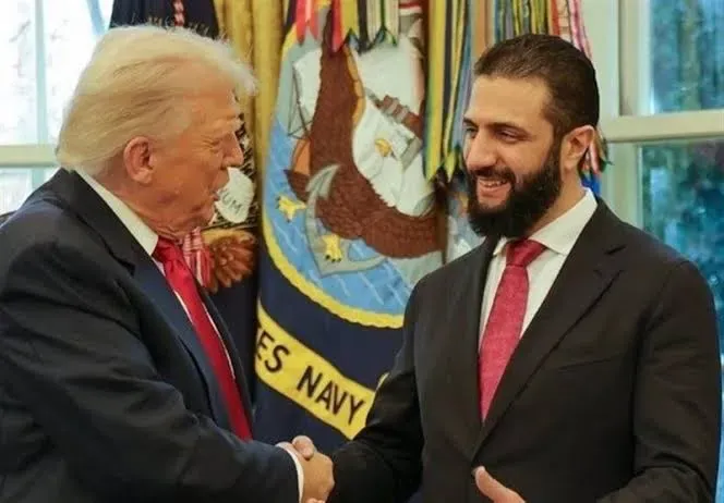 ترامپ  و جولانی