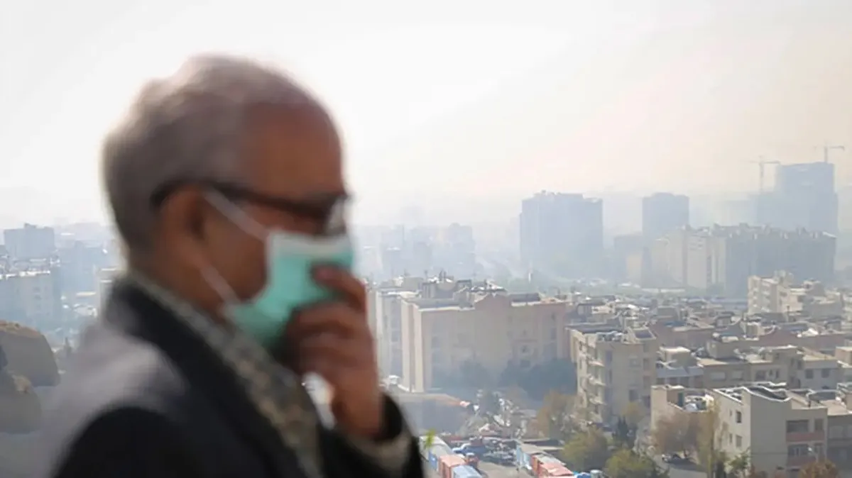 وضعیت هوای تهران نارنجی شد