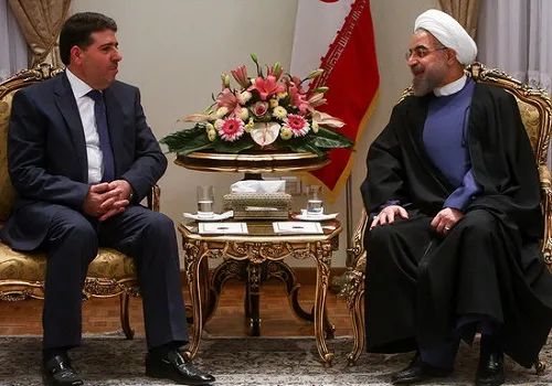 دیدار نخست وزیر سوریه با روحانی +تصاویر