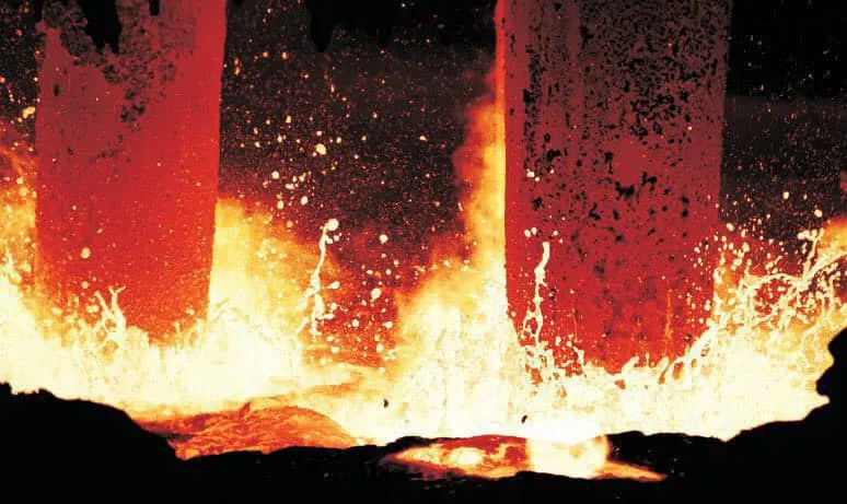 دست‌یابی به رکورد 130ذوب در فولاد مبارکه