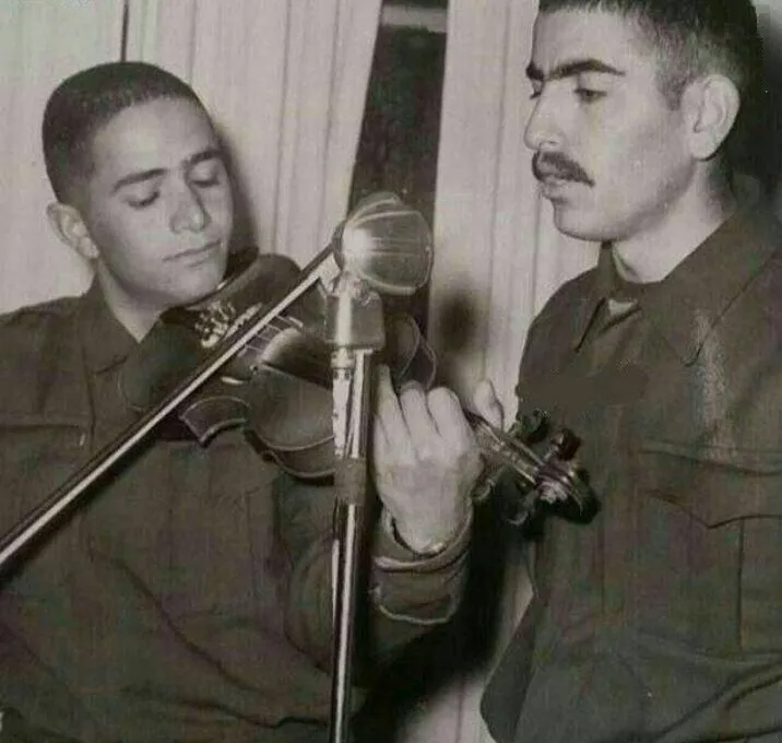 شهرام ناظری در لباس سربازی +عکس