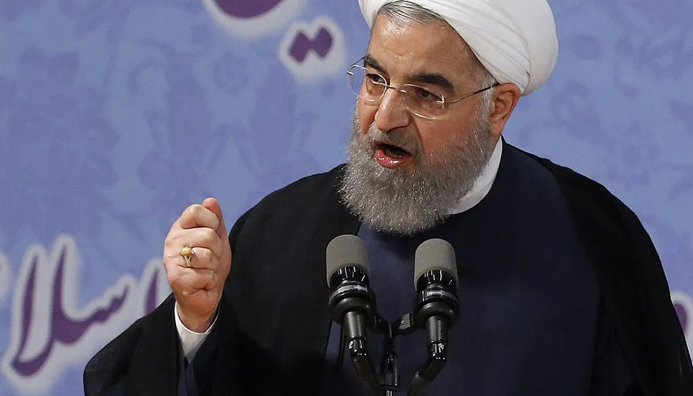 Rouhani Fires Away at Leading Rival a Week Before Iran Election
