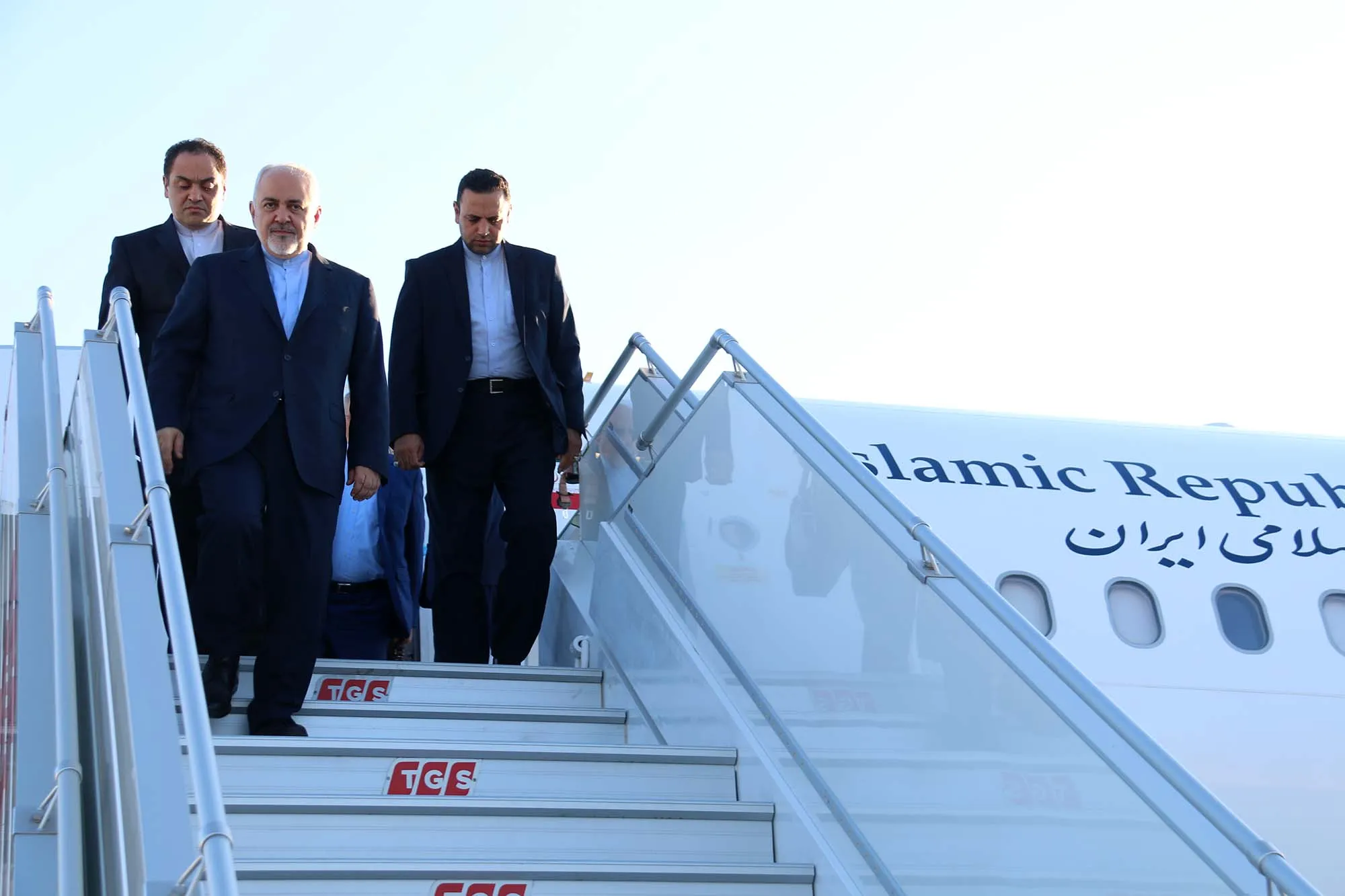 وزیر خارجه ایران وارد آنتالیا شد
