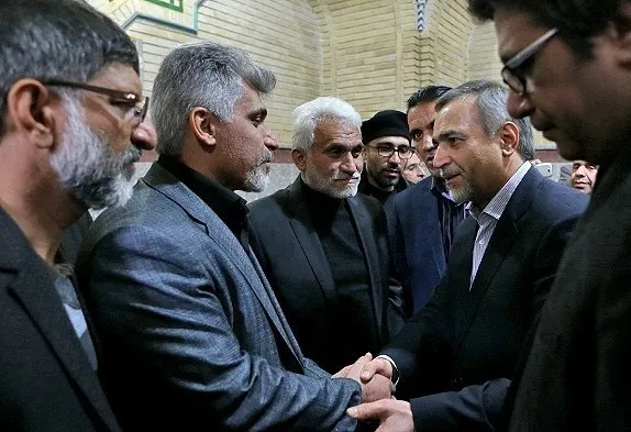 چهره ها در ختم مرتضی پاشایی +عکس