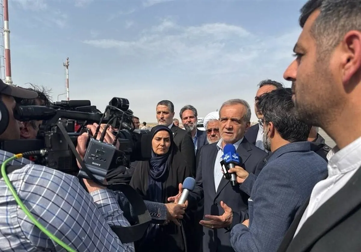 اظهارات دلگرم کننده پزشکیان در حمایت از مجروحان انفجار بندر رجایی