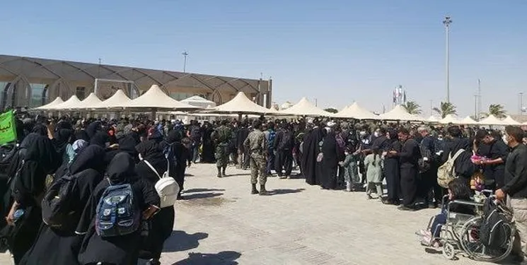 کمبود آب در مرز مهران + فیلم