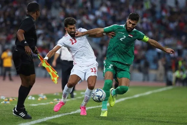 درجا زدن تیم ملی فوتبال ایران در جهان
