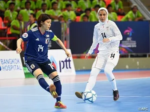 ran, Japan draw at SAT Women's Futsal C'ship 2025