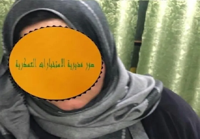 خطرناک‌ترین زن داعشی در عراق به دام افتاد +عکس