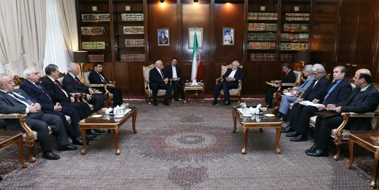 رئیس مجلس ملی جمهوری آذربایجان با ظریف دیدار کرد