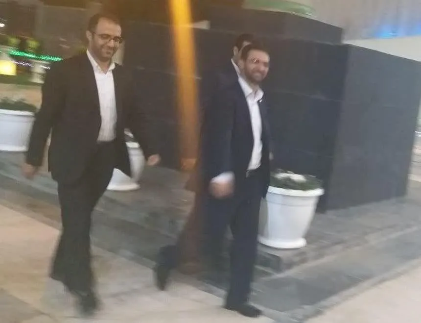 وزیر ارتباطات تماشاگر بازی پرسپولیس و کاشیما شد +عکس
