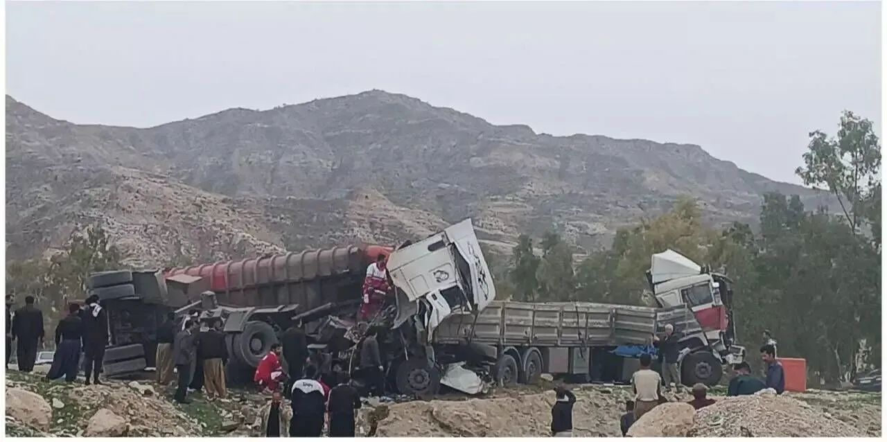 تصادف مرگبار ۶ خودرو در ایلام