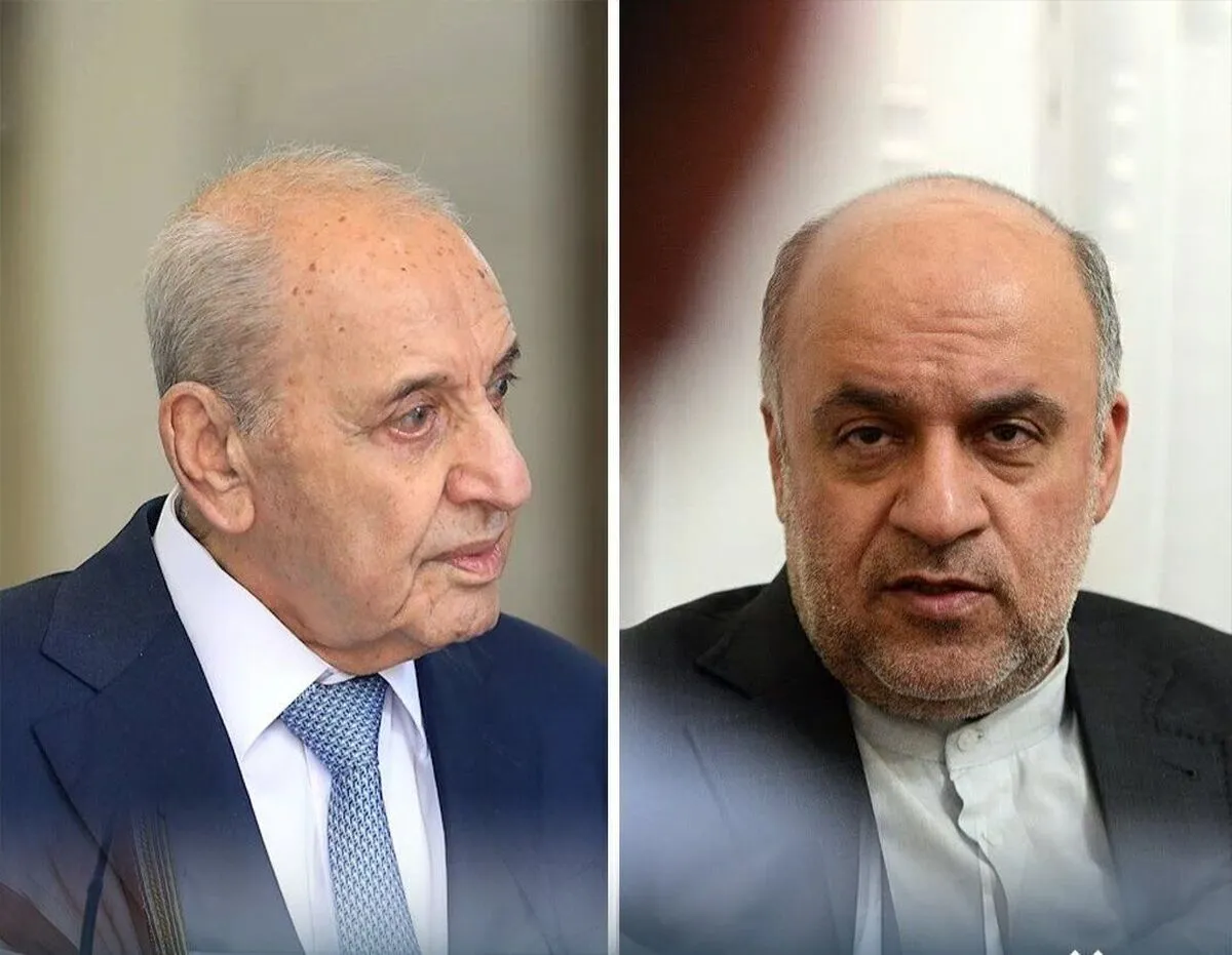 Nabih Berri, Iranian Ambassador discuss developments in Lebanon and region