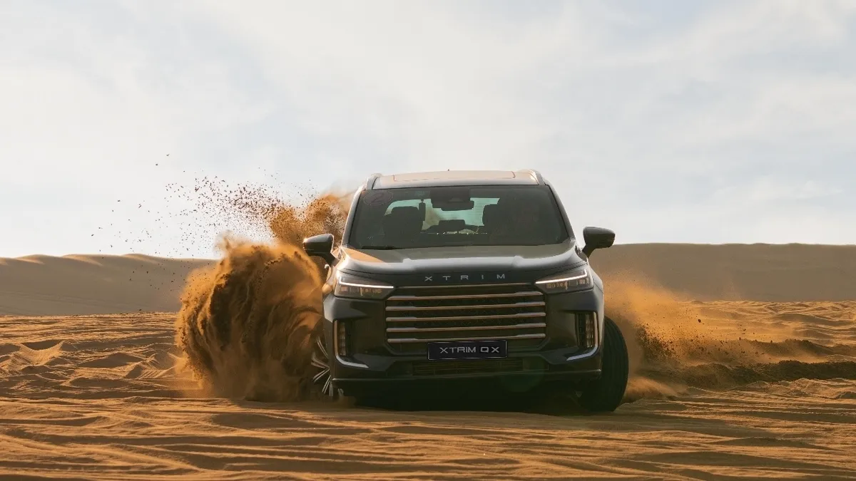 XTRIM QX :  رانندگی بی‌مرز، بازتعریف استاندارد جدید SUVهای لوکس چهارچرخ محرک