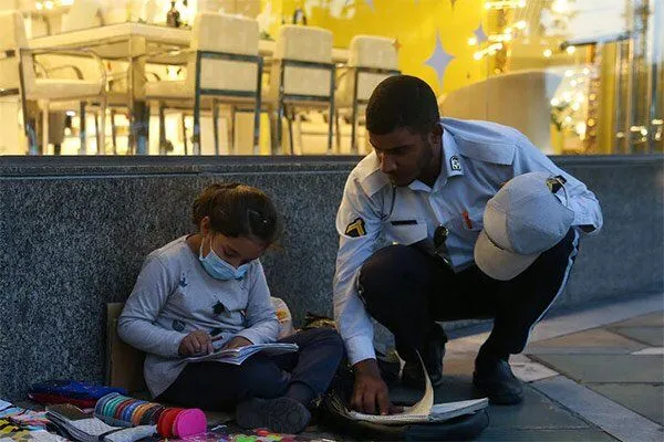بخشش اضافه خدمت سرباز معروف پلیس راهور