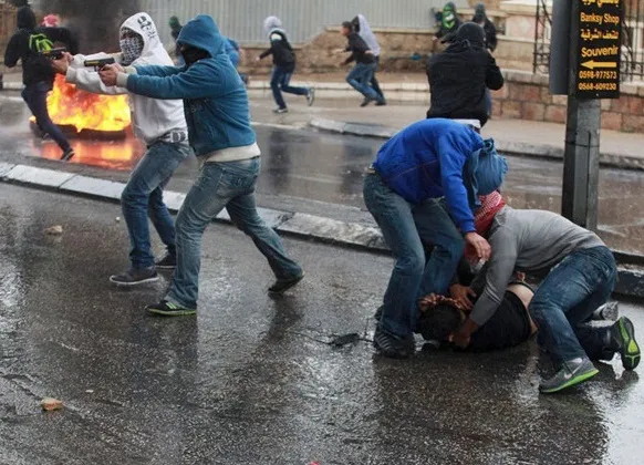حمله‌لباس‌شخصی‌ها به‌جوان‌فلسطینی+عکس