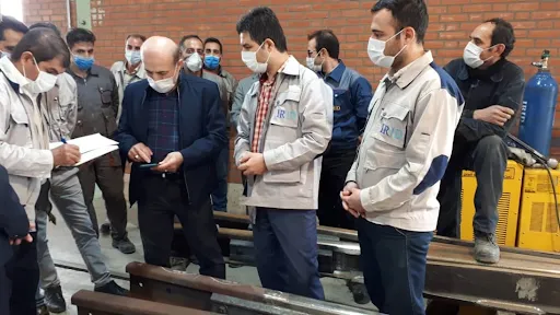 دستیابی به فناوری جوشکاری تکه‌مرکزی سوزن ریل در داخل کشور