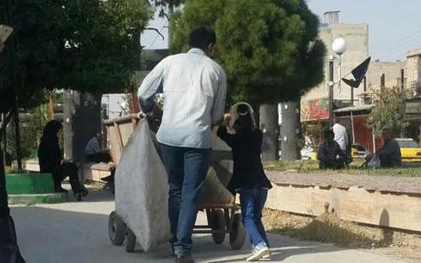 ماجرای عکس پر سر و صدای پدر و دختر فضای مجازی +تصاویر