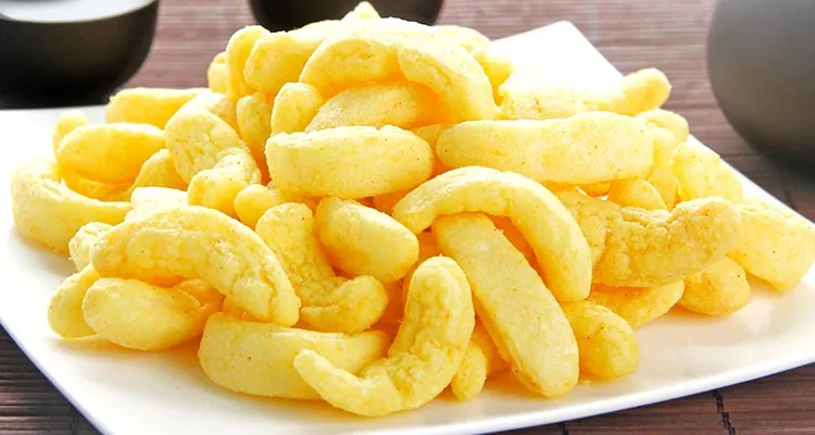 طرز تهیه پفک خانگی ساده با سیب زمینی + فیلم